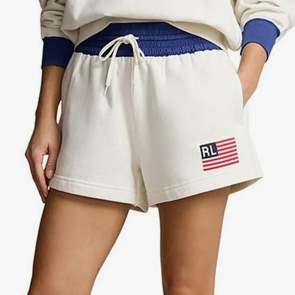 Polo by Ralph Lauren White Athletic Shorts